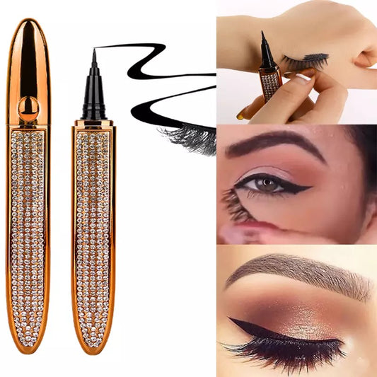 Your Lash Game with the Magic of 2-in-1 No-Glue Magnetic Needed Lash Glue Liner Pen