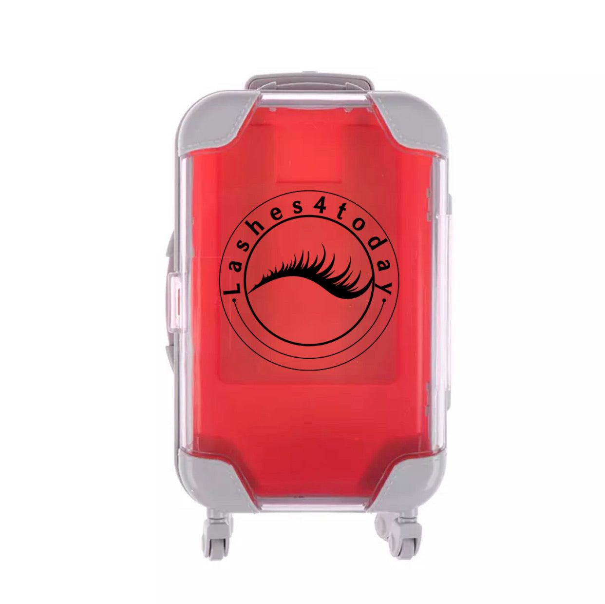 False Eyelashes suitcase Packaging Box Lash Boxes Custom Your Logo