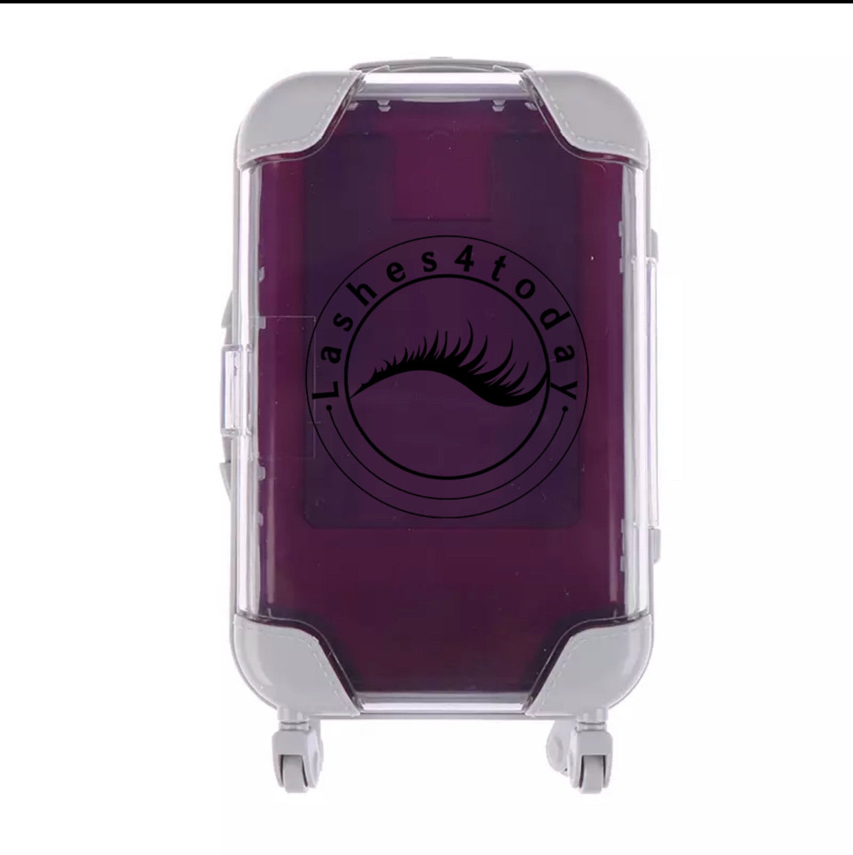 False Eyelashes suitcase Packaging Box Lash Boxes Custom Your Logo
