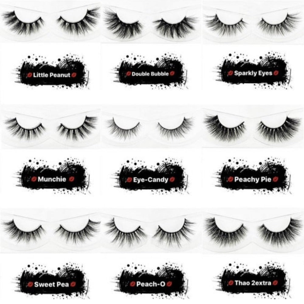 Wholesale 3D Mink Eyelashes Strip