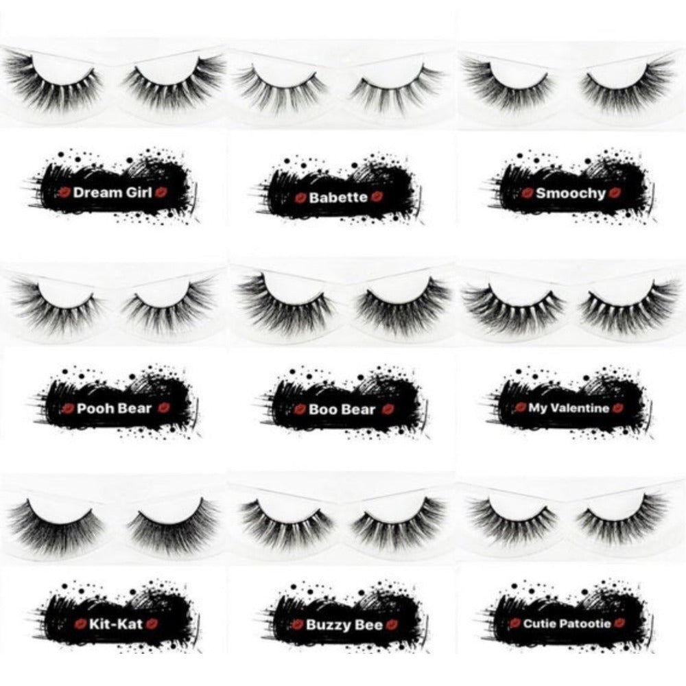 Wholesale 3D Mink Eyelashes Strip