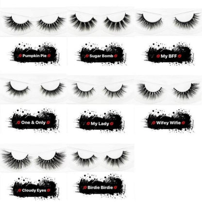 Wholesale 3D Mink Eyelashes Strip