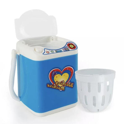 Eyelashes Mini Washing Machine Blue