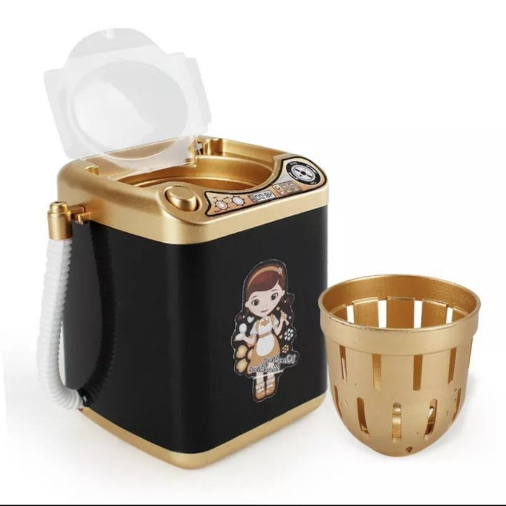 Eyelashes Mini Washing Machine Black