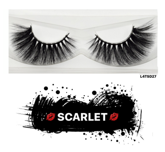 Scarlet 3D Silk Mink Eyelashes