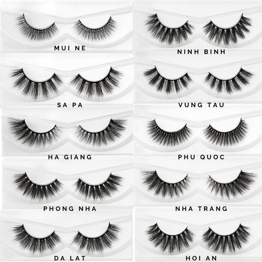 Wholesale 3D Mink Faux Silk Eyelashes Strip