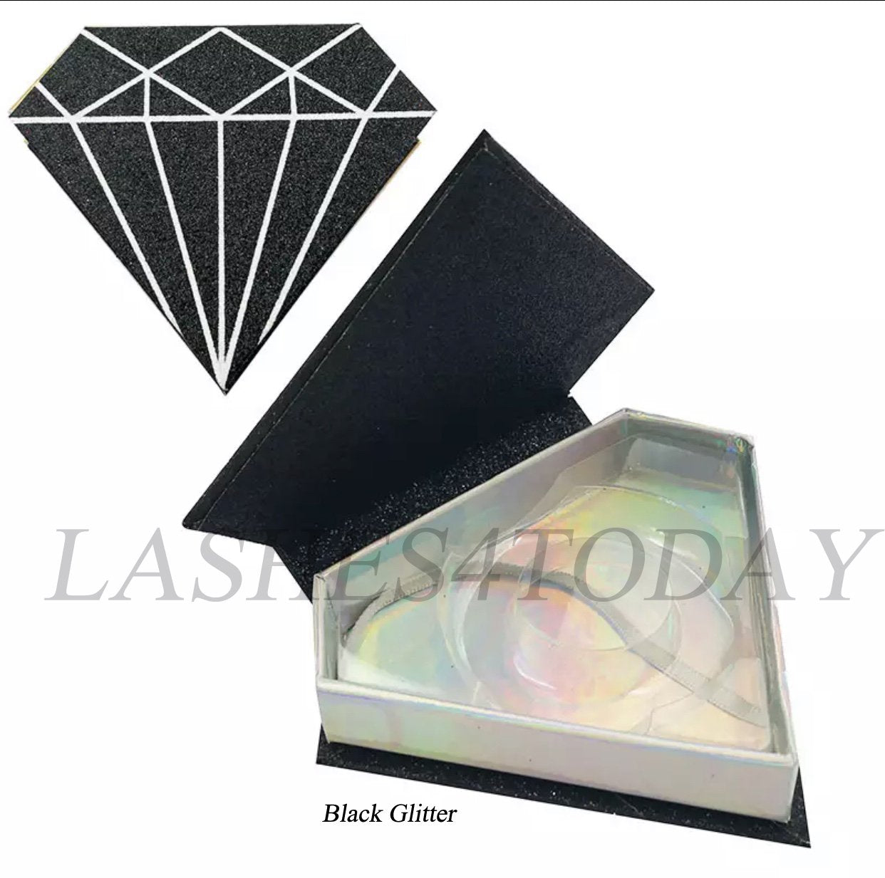 Diamond Custom Eyelash Packaging Box wholesale | Diamond Lash Case