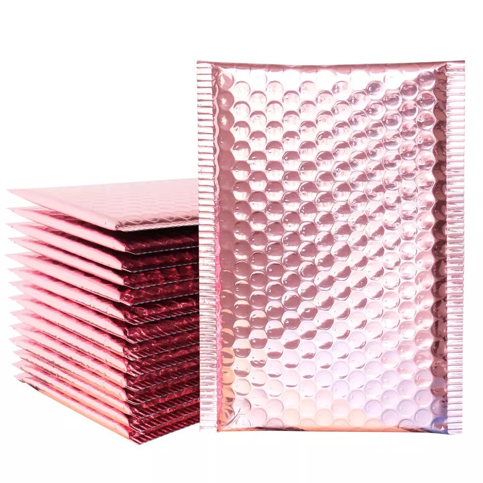 Glamour Metallic Bubble Mailers Shipping Envelopes Bags 8.5x12