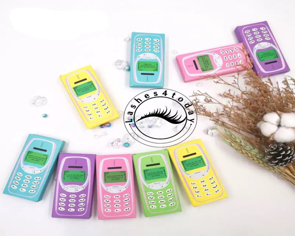 cell phone eyelash packaging