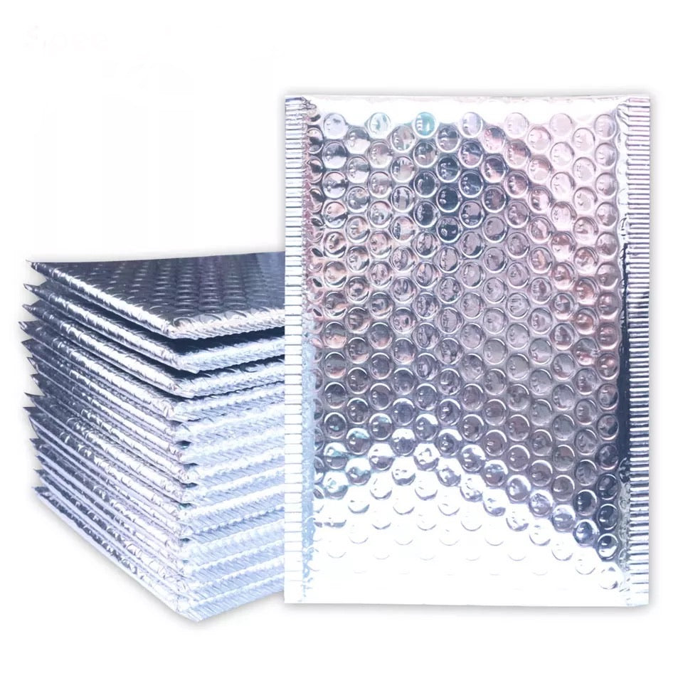 Glamour Metallic Bubble Mailers Shipping Envelopes Bags 8.5x12