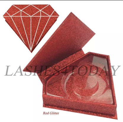Diamond Custom Eyelash Packaging Box wholesale | Diamond Lash Case